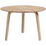 HAY Bella Coffee Table, Wb Lacquered Oak, Ø60 X H39 Cm