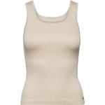 Hedda Sport T-shirts & Tops Sleeveless Cream Drop Of Mindfulness