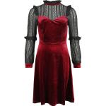 Svarta Rockabilly-klänningar från Hell Bunny i Storlek M i Polyester för Damer 
