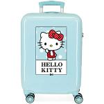 Turkosa Hello Kitty Resväskor på hjul för Flickor 