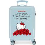 Blåa Hello Kitty Resväskor på hjul för Flickor 