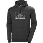 Svarta Tränings hoodies från Helly Hansen Graphic på rea i Storlek S i Bomullsblandning för Herrar 