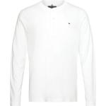 Vita Långärmade Långärmade T-shirts från Tommy Hilfiger i Storlek S 