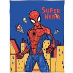 Hållbara Flerfärgade Spiderman Fleecefiltar i 130x170 i Fleece 