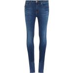 Ekologiska Blåa Skinny jeans från Tommy Hilfiger för Damer 