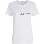 Vita Kortärmade Kortärmade T-shirts från Tommy Hilfiger i Storlek XXS 