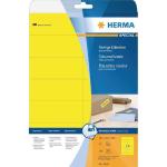 Herma Etikett 105x42,3mm gul