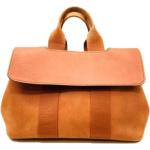 Vintage Hållbara Orange Handväskor för Damer 