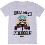 Heroes Official South Park Respect My Authority Short Sleeve T-shirt Grå M Man