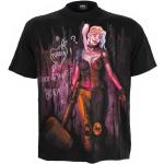 Flerfärgade Kortärmade Suicide Squad Harley Quinn Kortärmade T-shirts på rea i Storlek M i Bomull för Herrar 