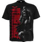 Röda Kortärmade Batman T-shirts stora storlekar på rea i Storlek 4 XL i Bomull för Herrar 