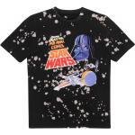 Blåa Kortärmade Star Wars T-shirts stora storlekar på rea i Storlek XXL i Bomull för Herrar 