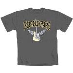 Gråa Jimi Hendrix Band t-shirts från Loud Distribution i Storlek M för Herrar 