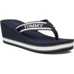 Sommar Marinblåa Sandaletter med kilklack från Tommy Hilfiger i storlek 36 