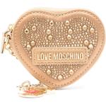 Guldiga Plånböcker med dragkedja från Moschino Love Moschino för Damer 