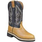 Bruna Cowboy-boots från HKM Halksäkra i storlek 44 i Syntet för Herrar 