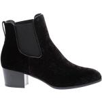 Vinter Svarta Ankle-boots från Hogan i Sammet för Damer 