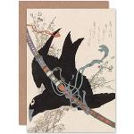 Hokusai Little Croww Sword of the Minamoto Fine Ar