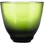 Olivgröna Vattenglas från Holmegaard 
