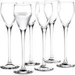 Vita Snapsglas från Holmegaard Perfection 6 delar i Glas 