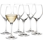 Vita Vitvinsglas från Holmegaard Perfection 6 delar i Glas 