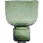 Olivgröna Vaser från House Doctor i Glas - 22 cm 