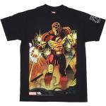 Streetwear Svarta Iron Man T-shirts med tryck från HUF för Herrar 