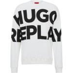 Hugo 50485660 Sweatshirt Vit M Man