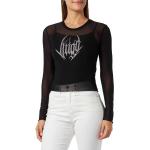 Svarta Långärmade Långärmade T-shirts från HUGO BOSS HUGO på rea i Storlek S för Damer 