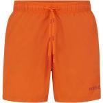 Sportiga Orange Badshorts stora storlekar från HUGO BOSS HUGO på rea i Storlek XXL i Polyester för Herrar 