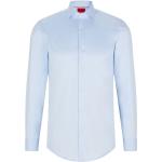 Formella Blåa Långärmade Långärmade skjortor från HUGO BOSS HUGO på rea i Storlek XS i Bomull för Herrar 