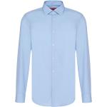 Formella Blåa Långärmade Kostymskjortor från HUGO BOSS HUGO på rea med Kent krage i Bomull för Herrar 
