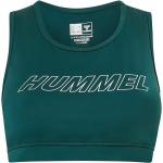 Teal-färgade Sport BHar från Hummel Sport i Storlek XL för Damer 