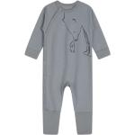 Blåa Pyjamasoveraller för Pojkar i Storlek 92 i Bambu från Hust & Claire från Kids-World.se på rea 