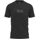 Ekologiska Svarta Kortärmade Tränings t-shirts från Huub på rea i Storlek S i Bomull för Herrar 