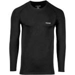 Formella Svarta Långärmade Långärmade T-shirts från Huub på rea i Storlek XL för Herrar 