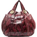 Vintage Hållbara Röda Handväskor i skinn från Gucci i Kalvskinn för Damer 