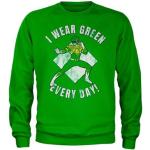 I Wear Green Every Day Sweatshirt, Sweatshirt