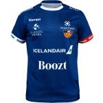 Iceland Home Shirt 23/24 Sport T-shirts Short-sleeved Blue Kempa