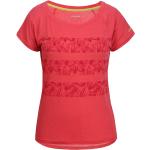Röda Kortärmade Tränings t-shirts från Icepeak på rea i Storlek L för Damer 