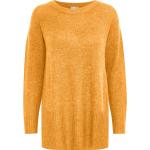Orange Stickade tröjor från ICHI på rea i Storlek XS i Alpacka för Damer 