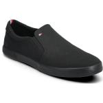 Svarta Slip-in sneakers från Tommy Hilfiger Iconic med Slip-on 