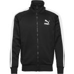 Svarta Tränings hoodies från Puma Track i Storlek S 