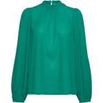 Gröna Långärmade Långärmade blusar från ICHI Ls i Storlek XS för Damer 