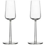 iittala - Essence 21 Cl 2-Pack - Transparent - Transparent - Champagneglas