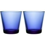 Iittala Kartio glas 21 cl 2-pack, ultramarinblå