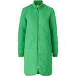 Gröna Quiltade jackor från Ilse Jacobsen i Storlek L för Damer 
