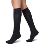 Ingrid Premium Knee-High 60D Designers Socks Knee High Socks Black Swedish Stockings