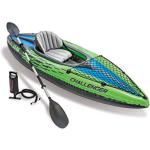 Intex Challenger K1 Kayak 1 Man Inflatable Canoe w