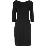 Sexiga Svarta Trekvartsärmade Korta klänningar från InWear Bagulio i Storlek XL för Damer 